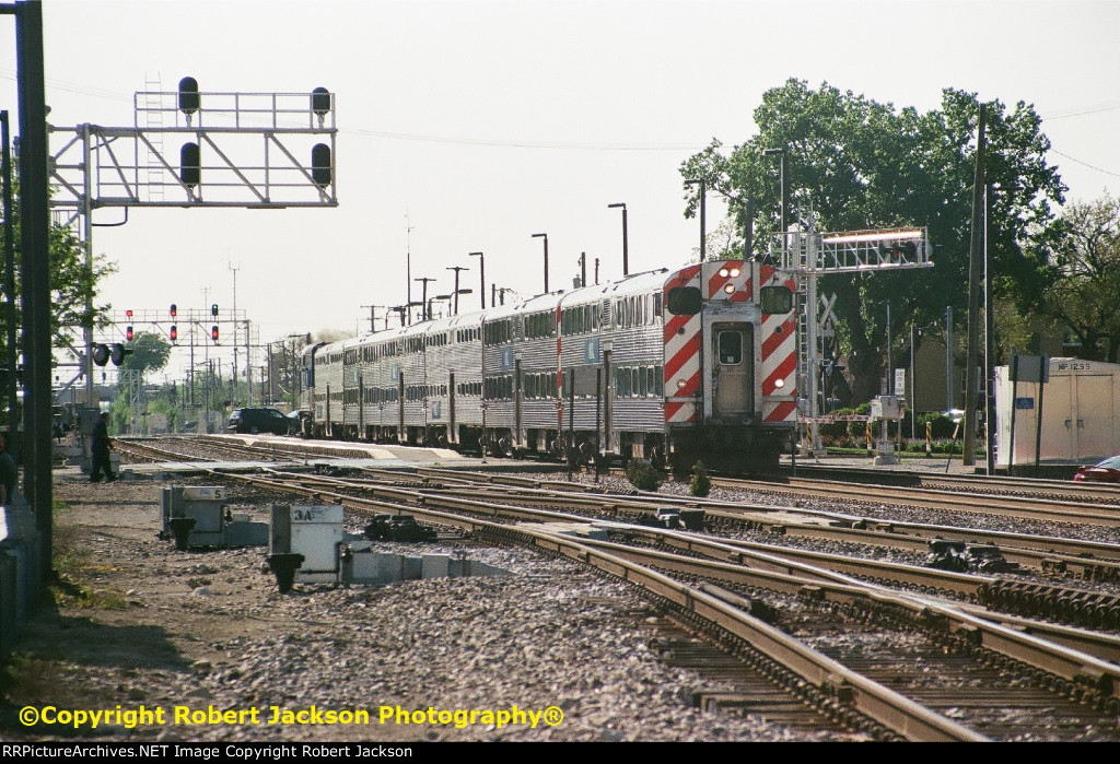 Eastbound Metra